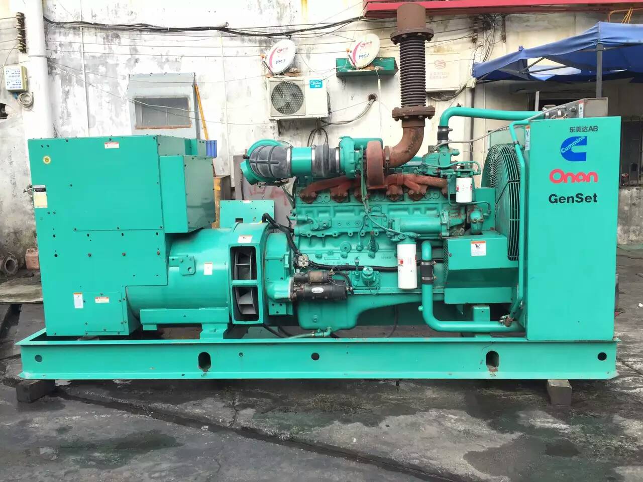 民乐租赁发电机-柴油发电机不正常冒烟的原因